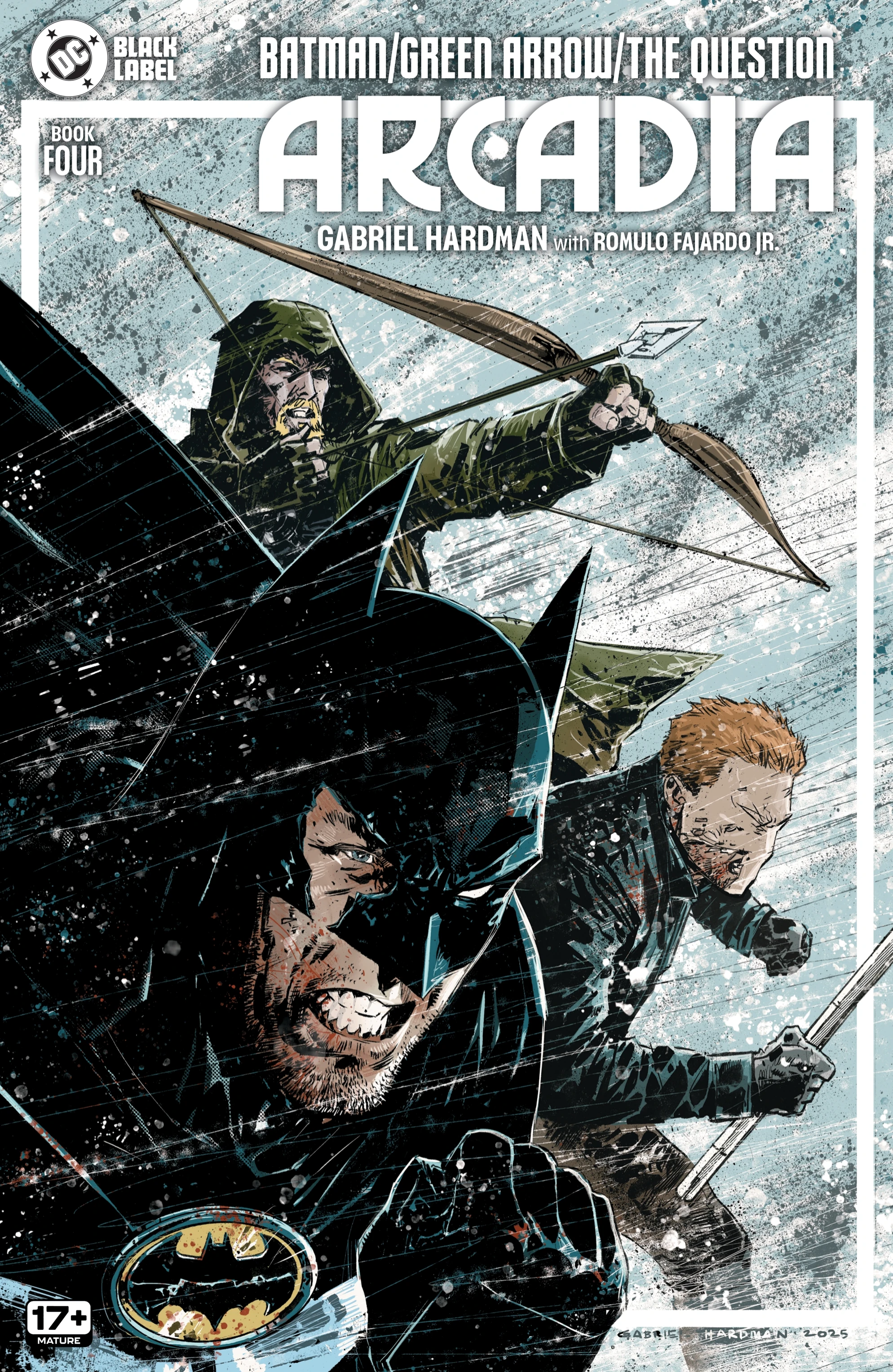 Batman/Green Arrow/The Question: Arcadia #4 (DC, 2026 — Cover A) cover